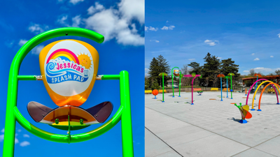 Jessica's Splash Pad